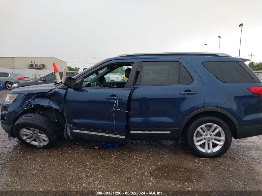 2017 Ford Explorer Xlt VIN: 1FM5K7D83HGB45427 Lot: 39321296