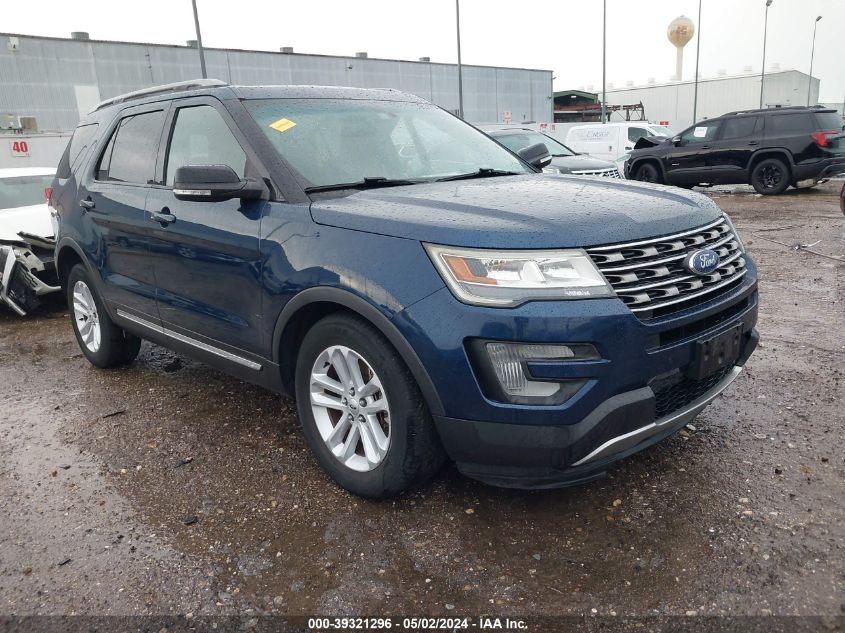 2017 Ford Explorer Xlt VIN: 1FM5K7D83HGB45427 Lot: 39321296