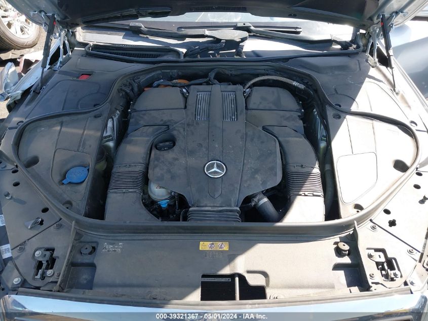 2016 MERCEDES-BENZ S 550 PLUG-IN HYBRID - WDDUG6DB0GA253311