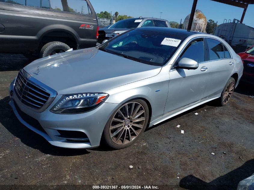 2016 MERCEDES-BENZ S 550 PLUG-IN HYBRID - WDDUG6DB0GA253311