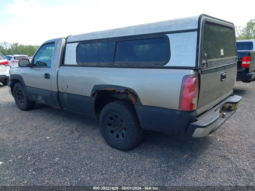 1GCEC14X73Z303805 | 2003 CHEVROLET SILVERADO 1500