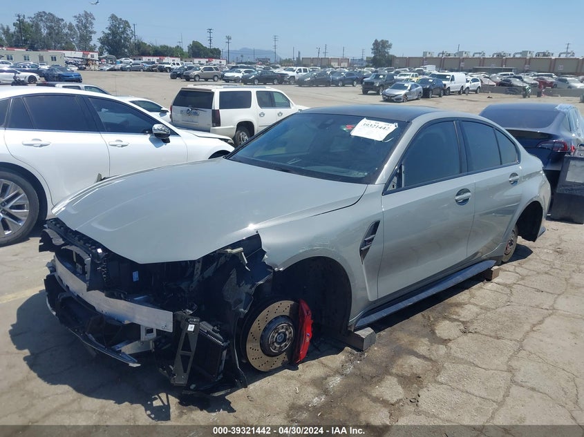2023 BMW M3 Competition xDrive VIN: WBS43AY02PFN46205 Lot: 39321442