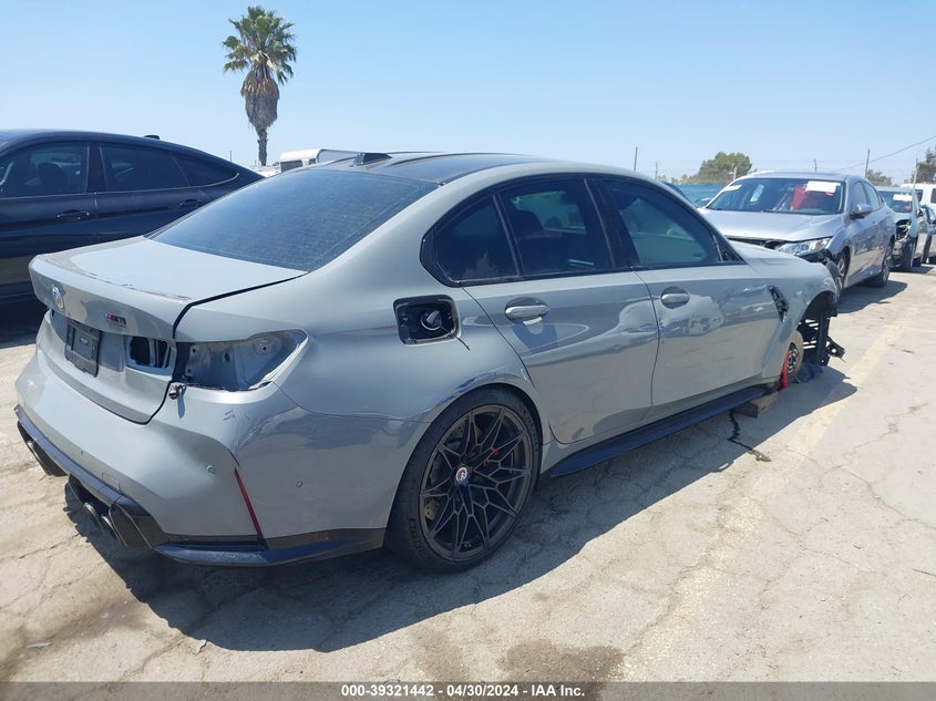 2023 BMW M3 Competition xDrive VIN: WBS43AY02PFN46205 Lot: 39321442