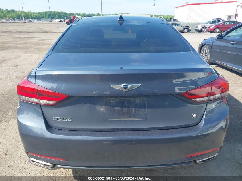 2016 Hyundai Genesis 3.8 VIN: KMHGN4JE2GU108135 Lot: 39321501