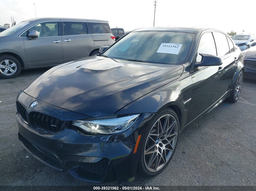 2017 BMW M3 VIN: WBS8M9C54H5G42413 Lot: 39321562