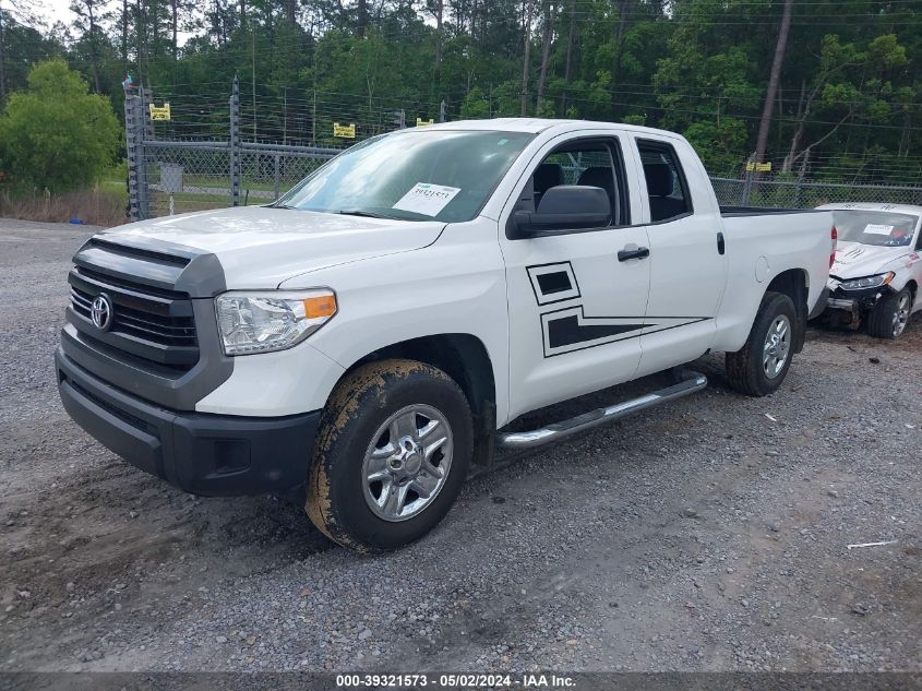 2016 Toyota Tundra Sr 4.6L V8 VIN: 5TFRM5F18GX100681 Lot: 39321573