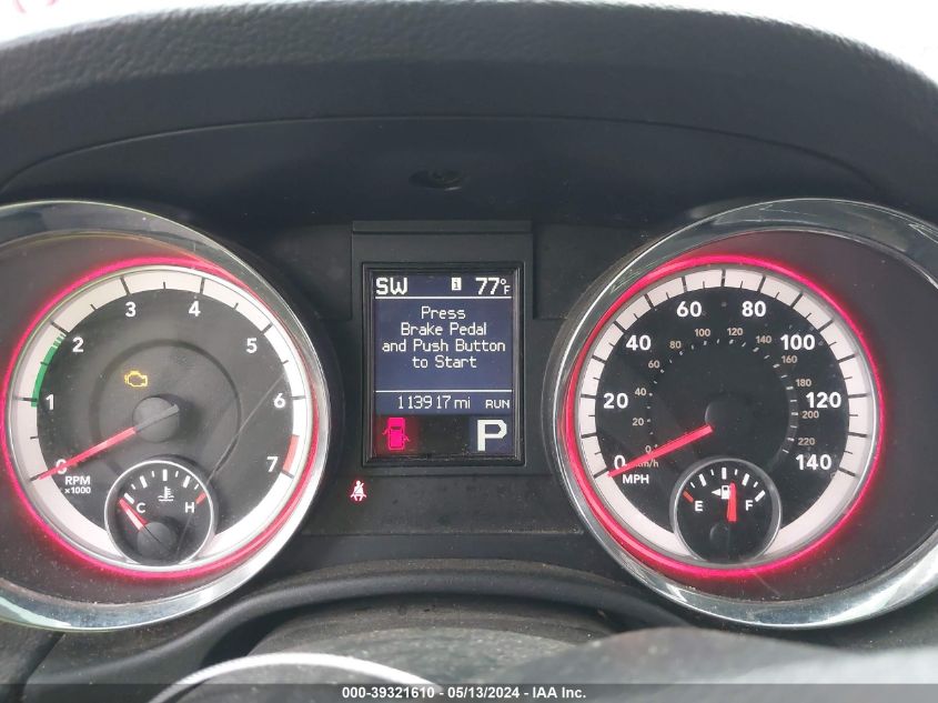 2013 Dodge Durango Crew VIN: 1C4RDHDG9DC517948 Lot: 39321610