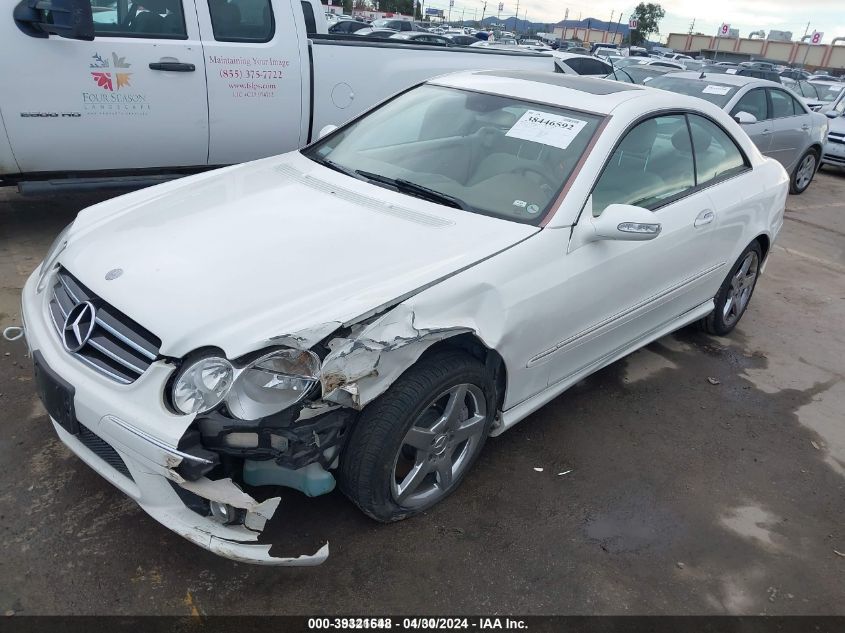 2006 Mercedes-Benz Clk 500 VIN: WDBTJ75H76F198663 Lot: 39321648