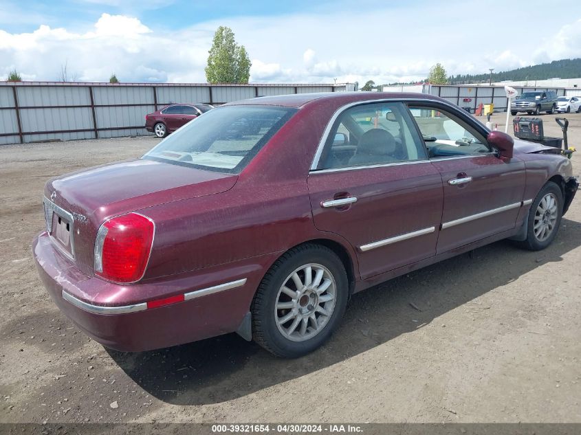 2004 Hyundai Xg350 L VIN: KMHFU45E64A327590 Lot: 39321654