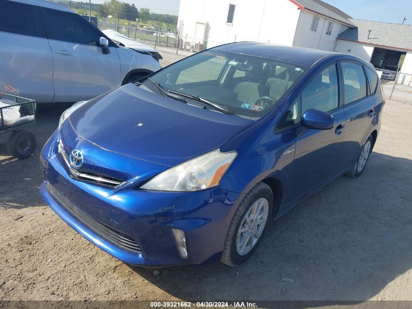 JTDZN3EU1C3146934 | 2012 TOYOTA PRIUS V