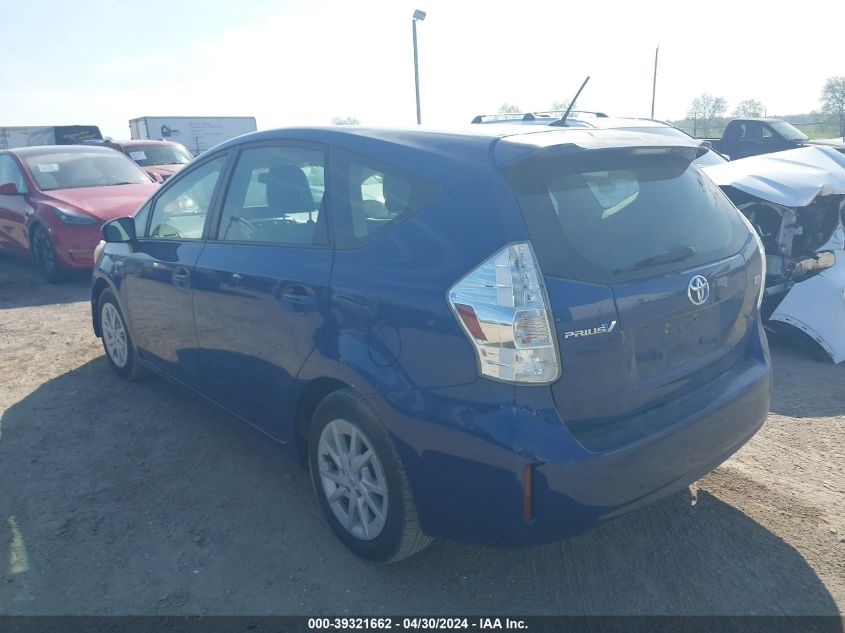 JTDZN3EU1C3146934 | 2012 TOYOTA PRIUS V