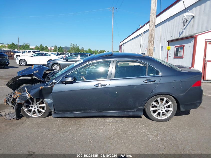 2006 Acura Tsx VIN: JH4CL96836C003826 Lot: 39321685