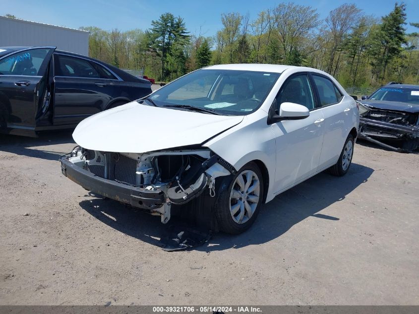 2014 Toyota Corolla Le VIN: 2T1BURHE7EC065250 Lot: 39321706