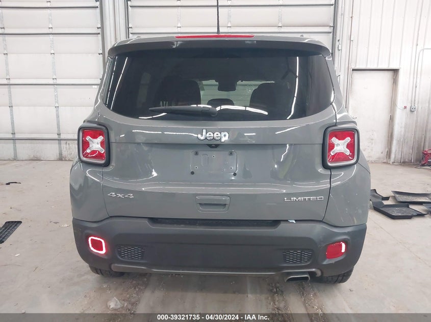 VIN ZACNJBD1XLPL88366 2020 JEEP RENEGADE LIMITED 4X4