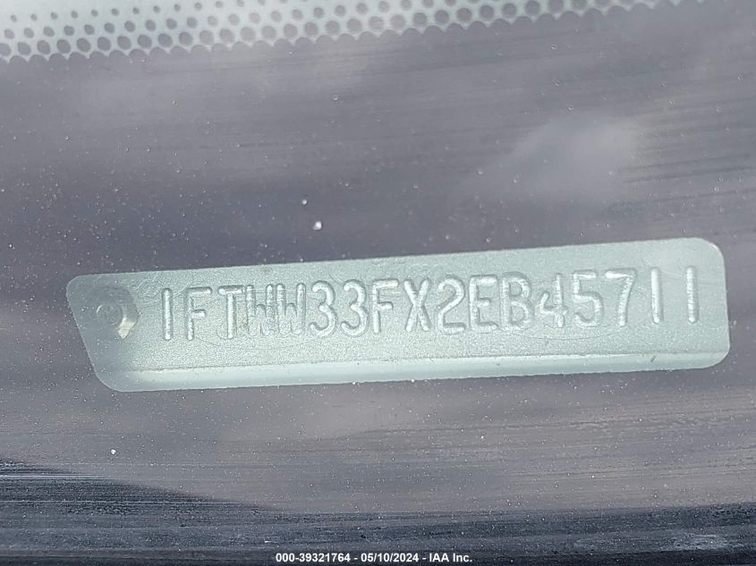 2002 Ford F-350 Lariat/Xl/Xlt VIN: 1FTWW33FX2EB45711 Lot: 39321764