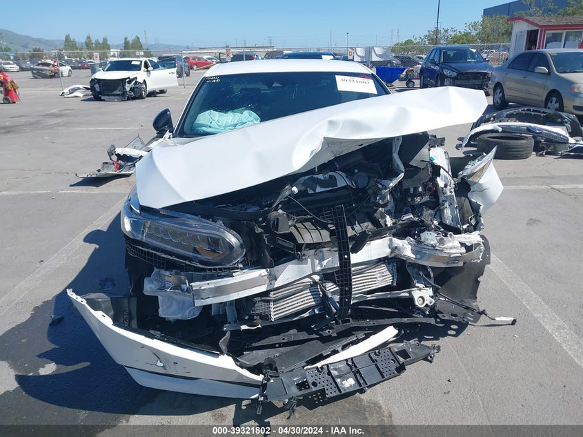 2022 HONDA ACCORD VIN: 1HGCV1F35NA120661