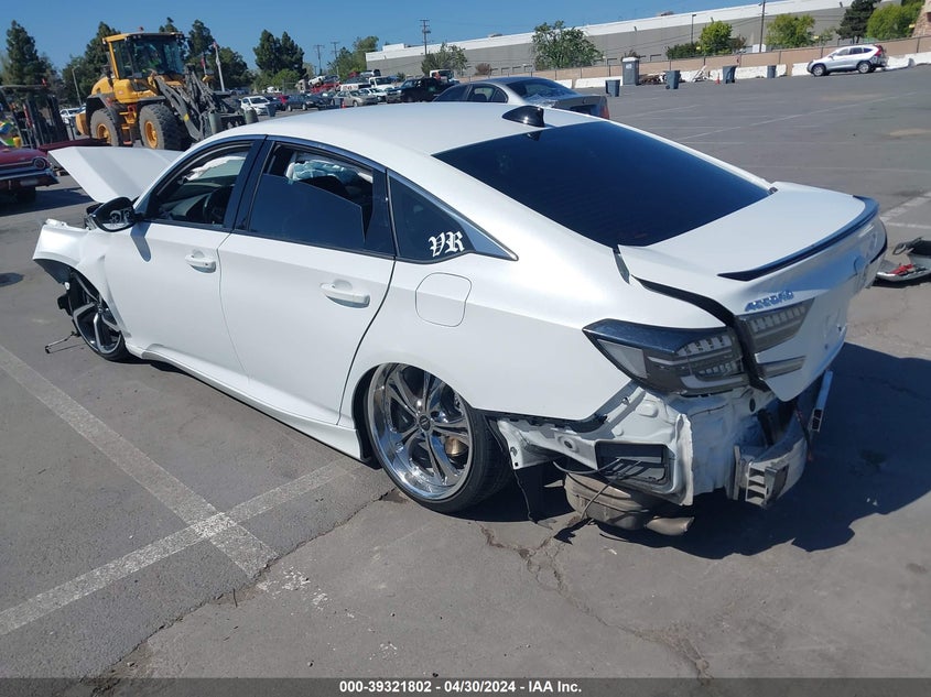2022 HONDA ACCORD VIN: 1HGCV1F35NA120661