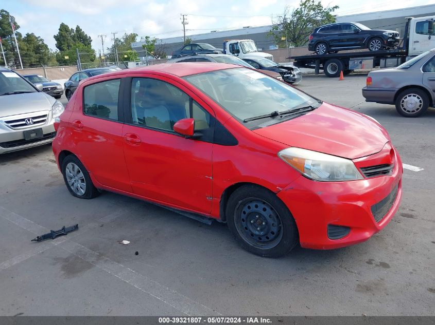 2013 Toyota Yaris Le VIN: JTDKTUD39DD544460 Lot: 39321807