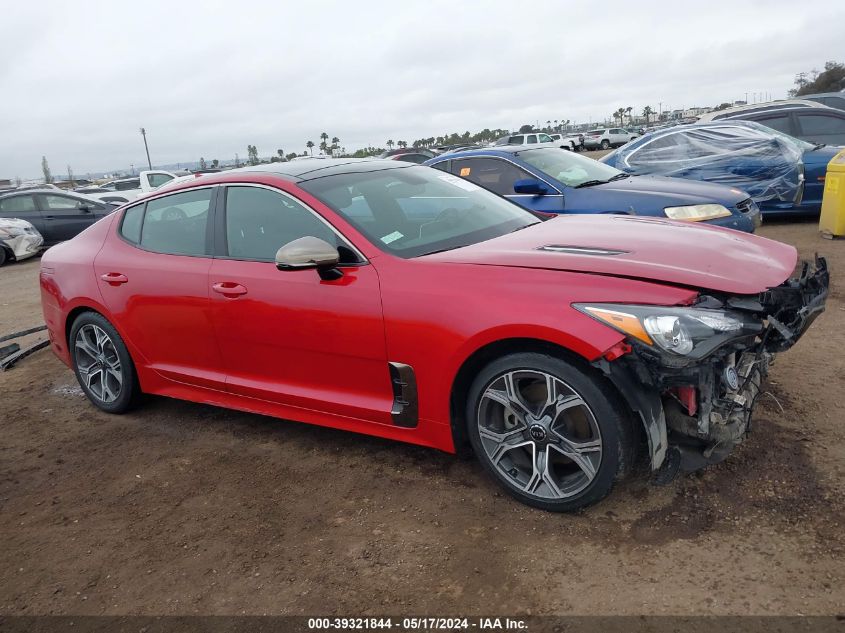 2021 Kia Stinger Gt-Line VIN: KNAE15LAXM6089970 Lot: 39321844