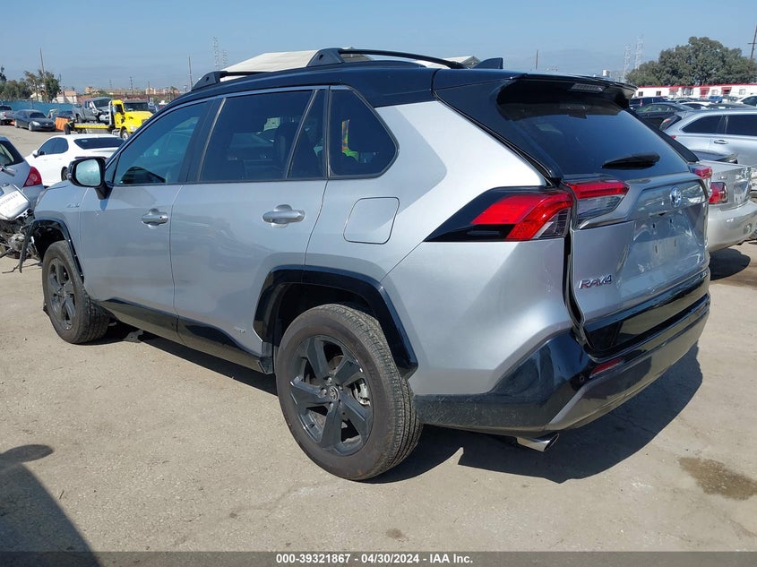 2021 TOYOTA RAV4 XSE HYBRID - 4T3E6RFV5MU036912
