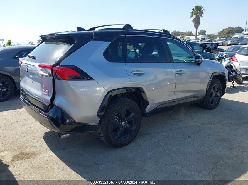 2021 TOYOTA RAV4 XSE HYBRID - 4T3E6RFV5MU036912