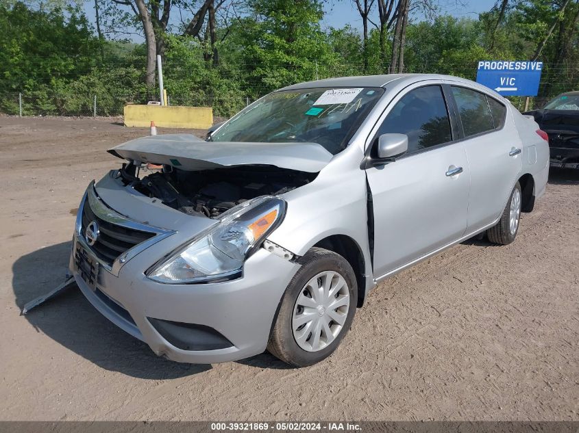 2019 Nissan Versa 1.6 Sv VIN: 3N1CN7AP7KL838702 Lot: 39321869