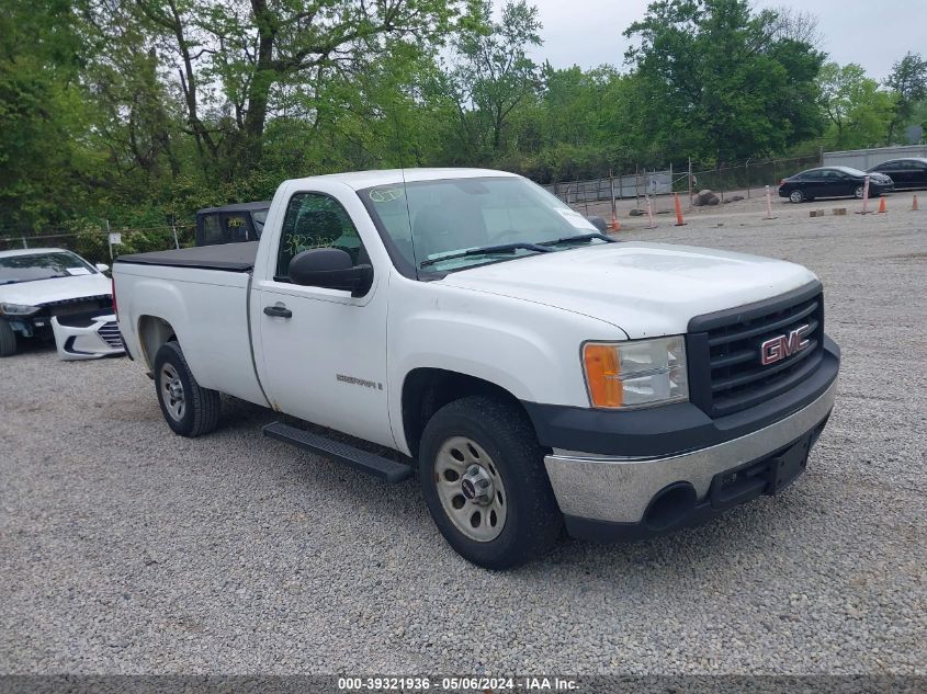 2008 GMC Sierra 1500 Work Truck VIN: 1GTEC14X98Z252069 Lot: 39321936