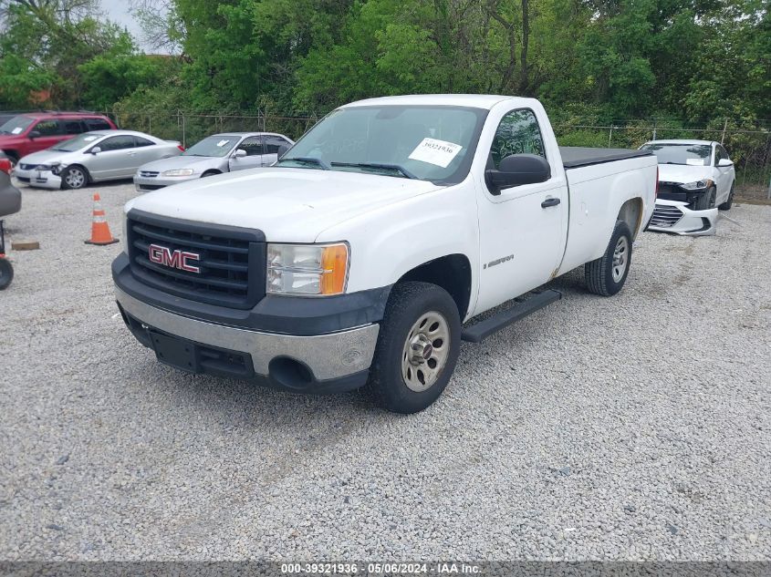 2008 GMC Sierra 1500 Work Truck VIN: 1GTEC14X98Z252069 Lot: 39321936