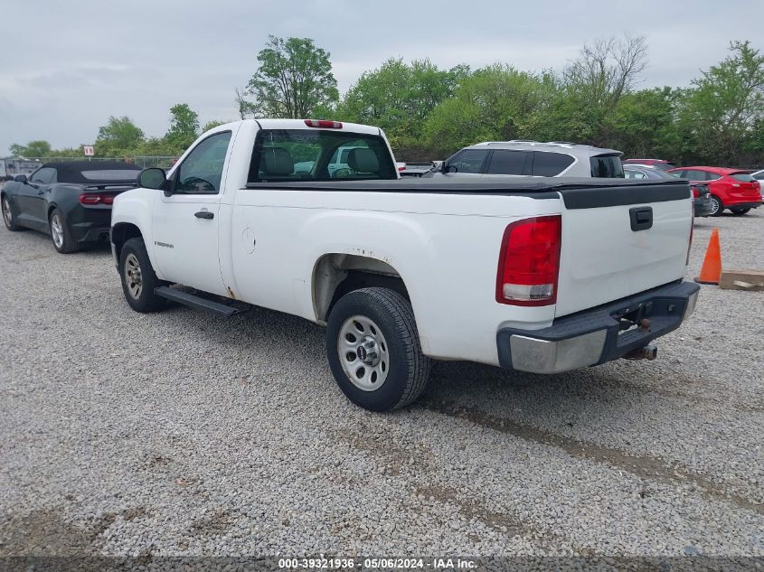 2008 GMC Sierra 1500 Work Truck VIN: 1GTEC14X98Z252069 Lot: 39321936