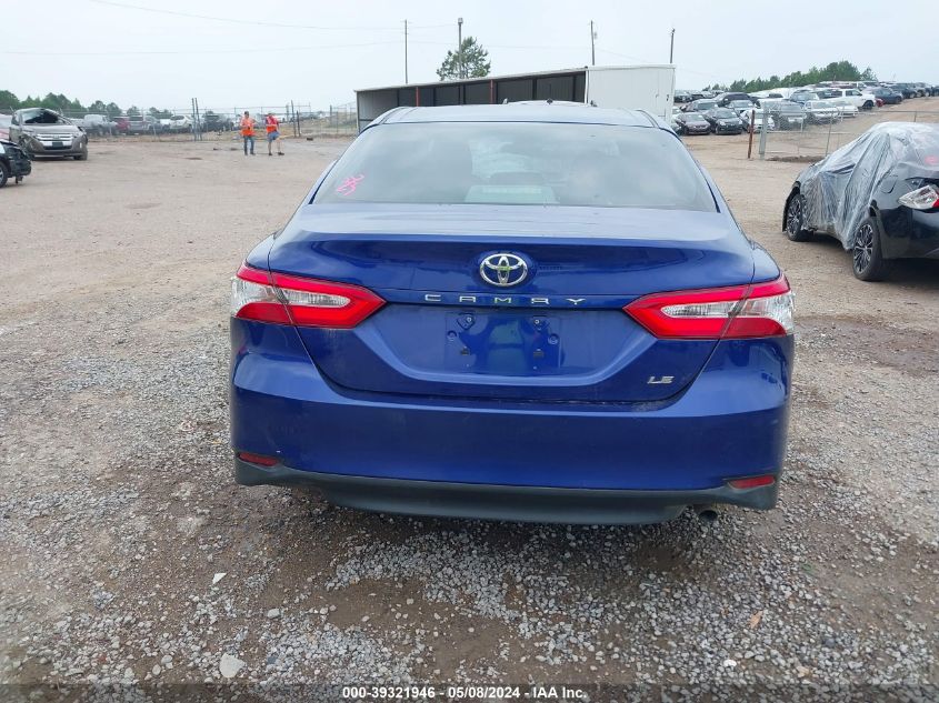 2018 Toyota Camry Le VIN: 4T1B11HK7JU614082 Lot: 39321946