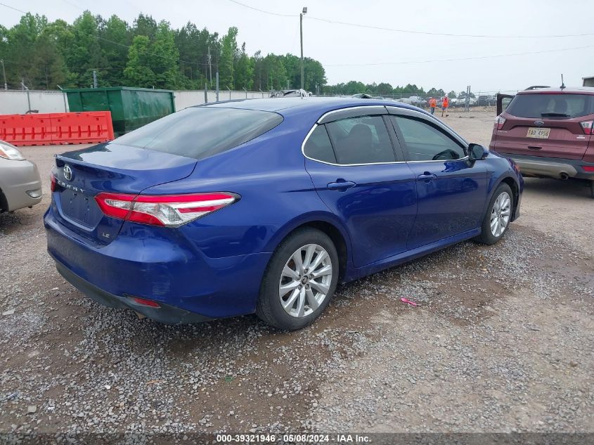 2018 Toyota Camry Le VIN: 4T1B11HK7JU614082 Lot: 39321946