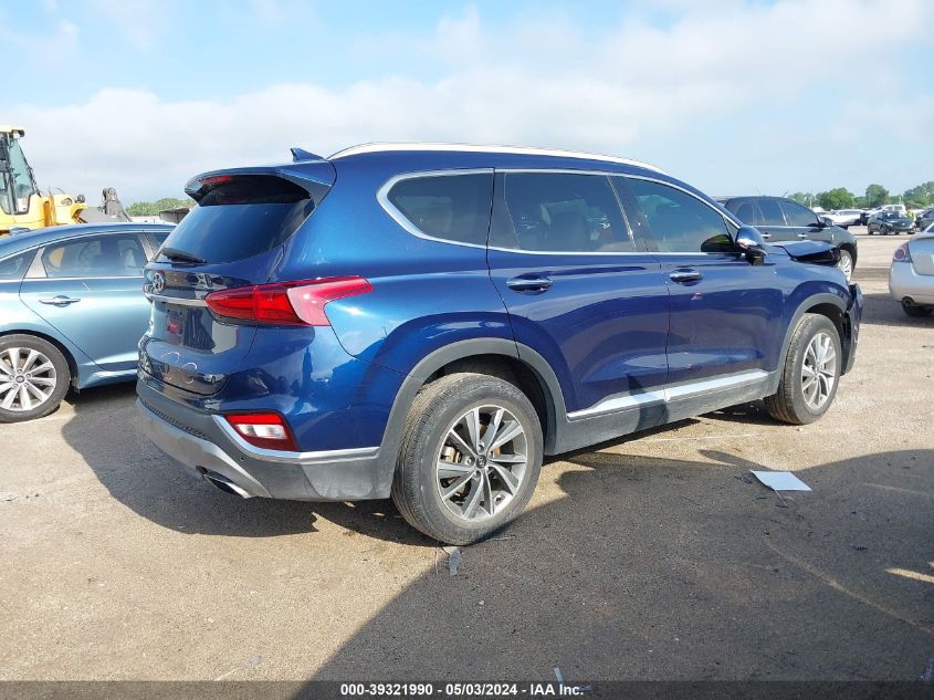 VIN 5NMS53AD1KH027479 2019 HYUNDAI SANTA FE no.4