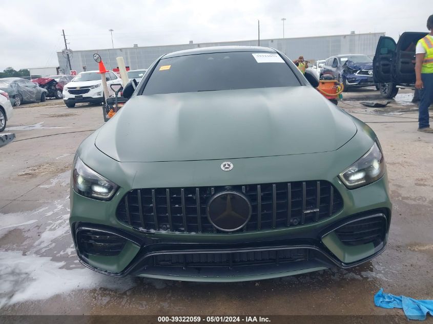 2021 Mercedes-Benz Amg Gt 63 4-Door Coupe VIN: W1K7X8JB6MA036452 Lot: 39322059