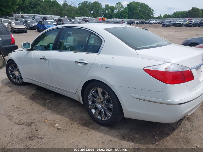 KMHGC46E99U051188 2009 Hyundai Genesis 3.8