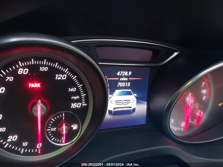2018 MERCEDES-BENZ GLA 250 VIN: WDCTG4EB4JJ440867