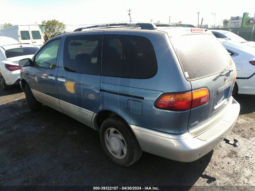 2000 Toyota Sienna Xle VIN: 4T3ZF13C6YU254322 Lot: 39322157