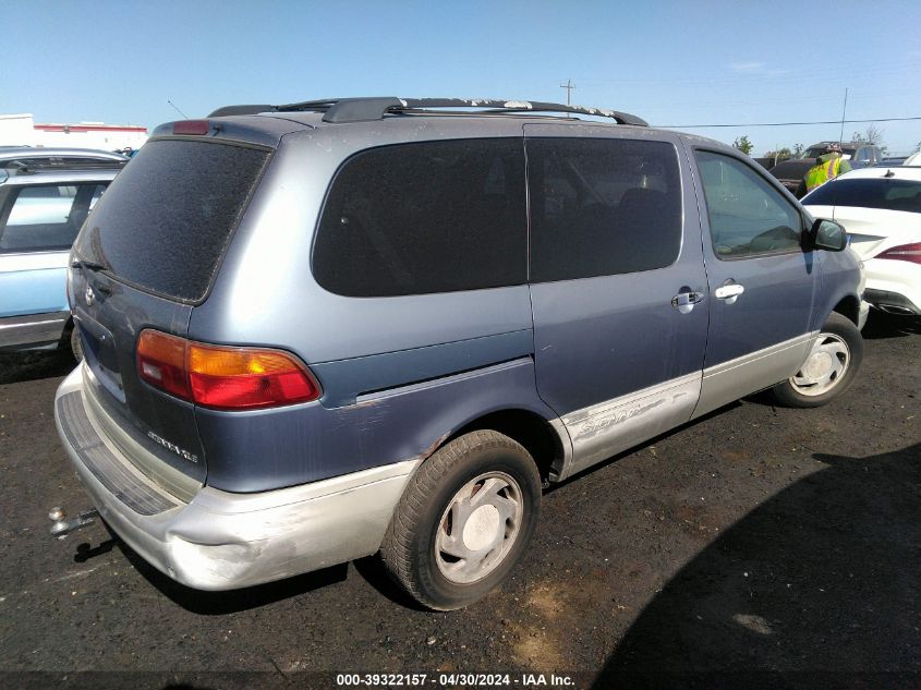 2000 Toyota Sienna Xle VIN: 4T3ZF13C6YU254322 Lot: 39322157