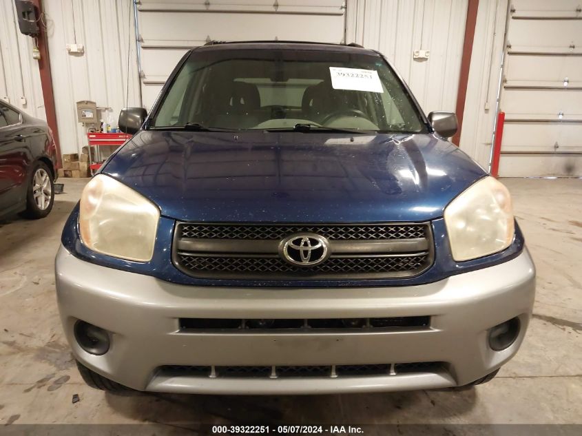 2005 Toyota Rav4 VIN: JTEHD20V656036306 Lot: 39322251