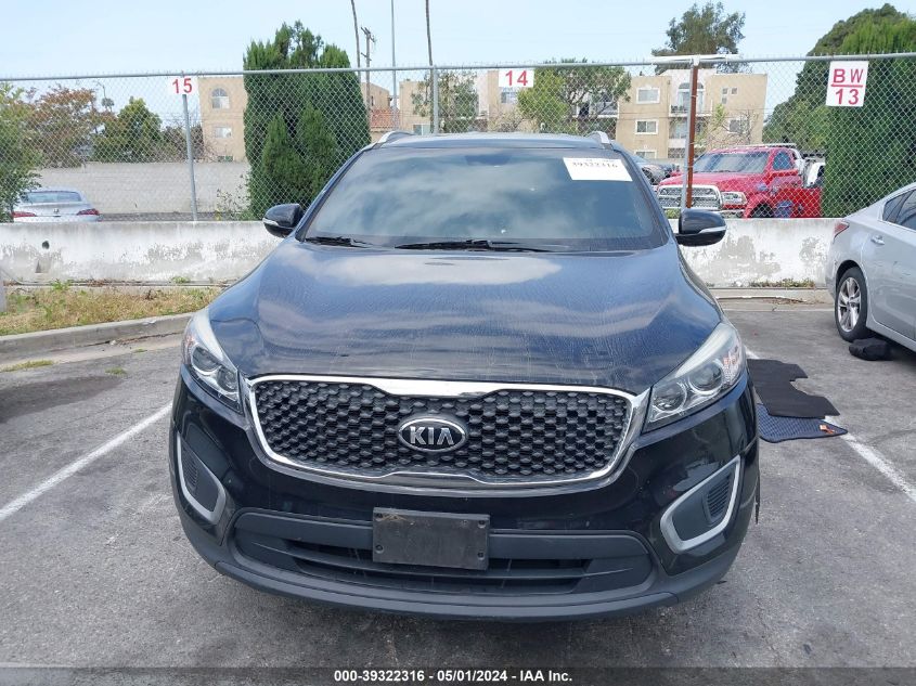 2018 KIA SORENTO LX/L - 5XYPG4A32JG430795