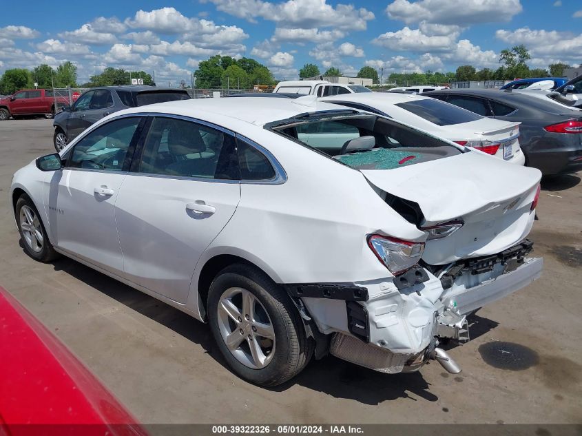 VIN 1G1ZD5ST3PF214500 2023 CHEVROLET MALIBU FWD 1LT
