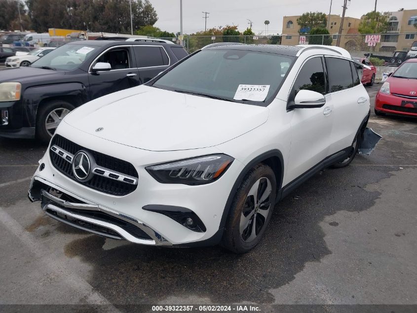 2024 Mercedes-Benz Gla 250 VIN: W1N4N4GB4RJ606368 Lot: 39322357