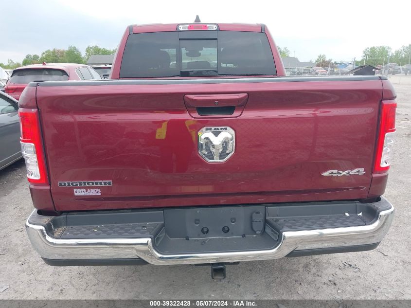 2021 Ram 1500 Big Horn 4X4 5'7 Box VIN: 1C6RRFFG4MN645433 Lot: 39322428