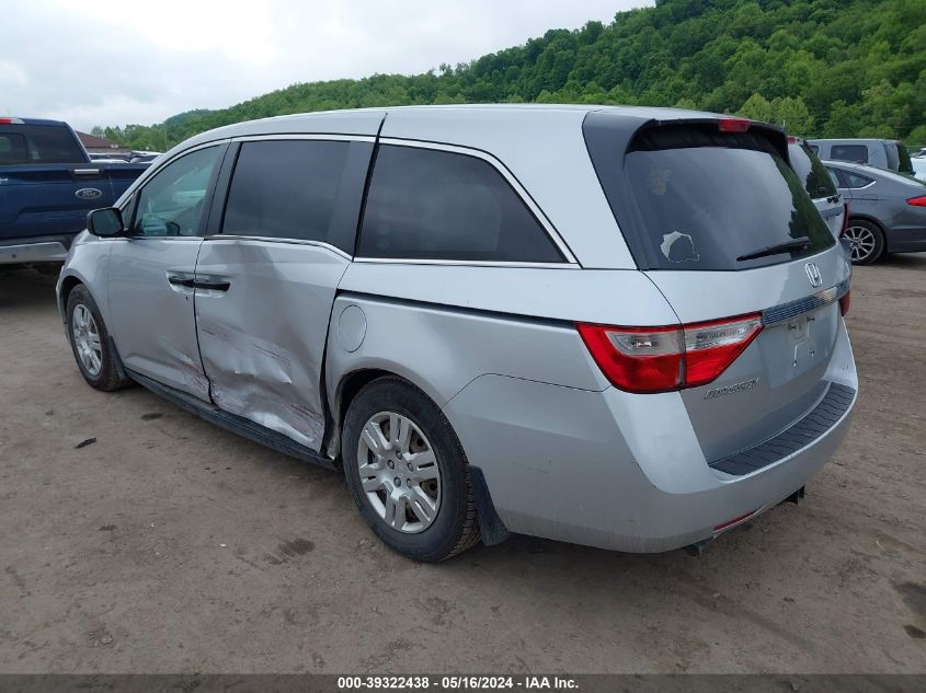 2011 Honda Odyssey Lx VIN: 5FNRL5H24BB075385 Lot: 39322438