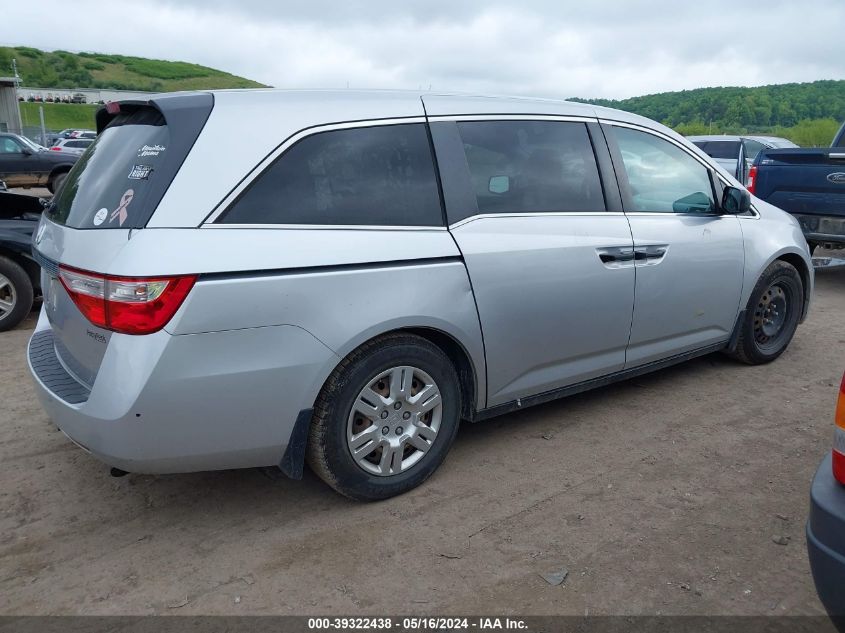 2011 Honda Odyssey Lx VIN: 5FNRL5H24BB075385 Lot: 39322438