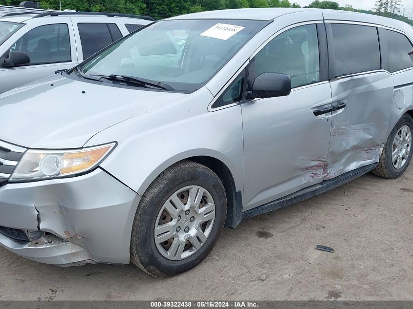 2011 Honda Odyssey Lx VIN: 5FNRL5H24BB075385 Lot: 39322438