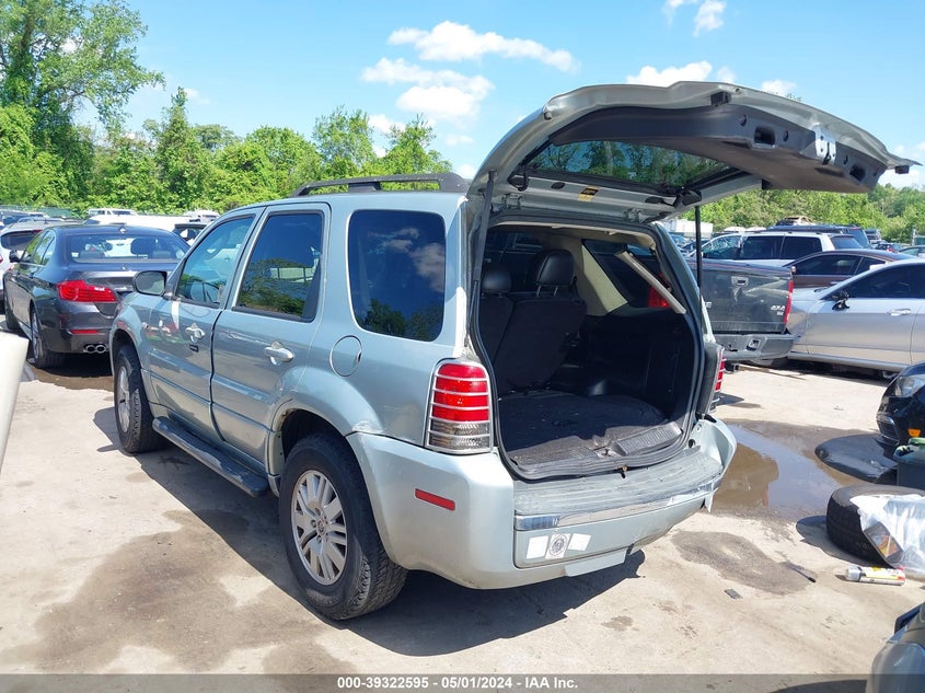 2005 Mercury Mariner Luxury/Premier VIN: 4M2CU57105DJ01286 Lot: 39322595