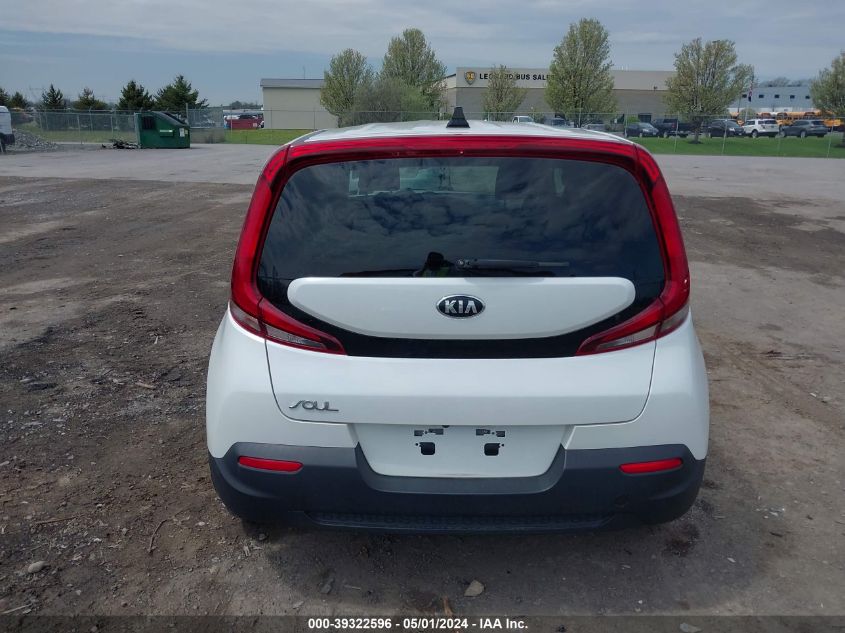 2020 Kia Soul Lx VIN: KNDJ23AUXL7001959 Lot: 39322596