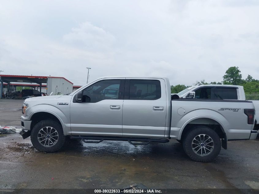 2018 Ford F-150 Xlt VIN: 1FTEW1E52JFA96100 Lot: 39322633