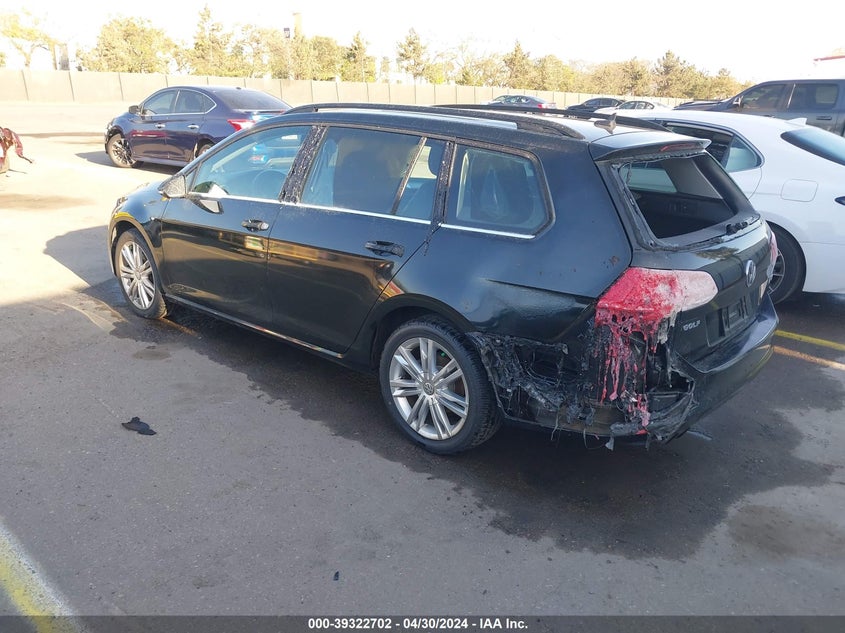 2016 VOLKSWAGEN GOLF SPORTWAGEN TSI LIMITED EDITION - 3VWC17AU7GM523153