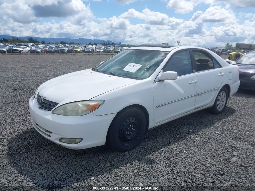 2004 Toyota Camry Xle V6 VIN: 4T1BF30KX4U074062 Lot: 39322741